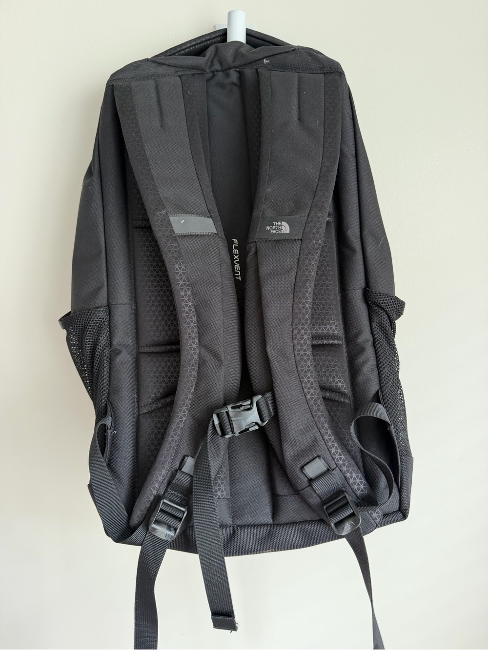 The North Face Black Jester Laptop Backpack with Front Bungee - Picture 2 of 3